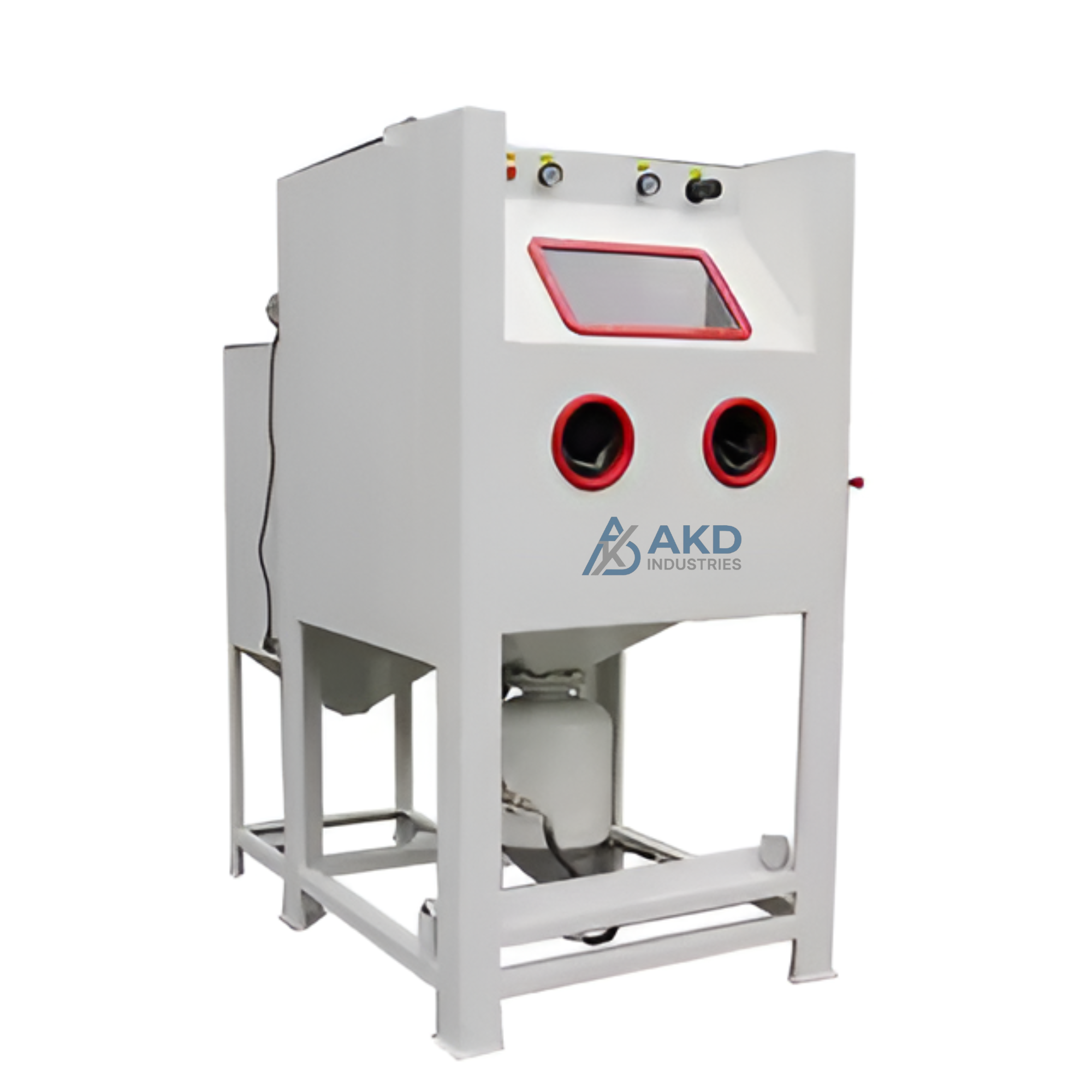 Pressure blasting cabinet