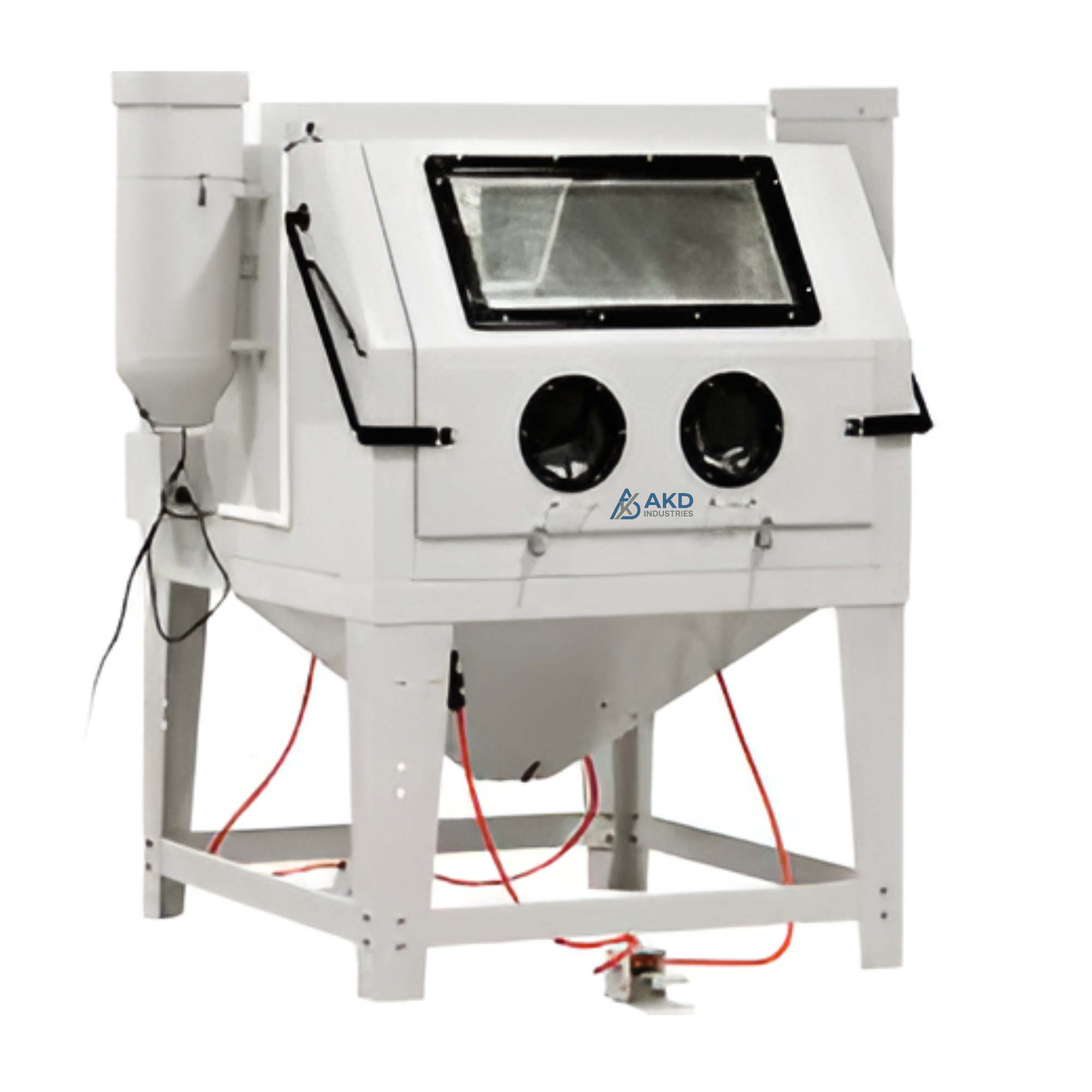Wet blasting machine